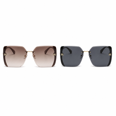 Square Rimless Gradient Sunglasses Set – SHEIN Fast Delivery in 5 Days