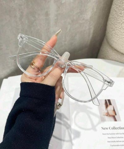 SHEIN Transparent Cat-Eye Blue Light Glasses – Fast Delivery in 5 Days
