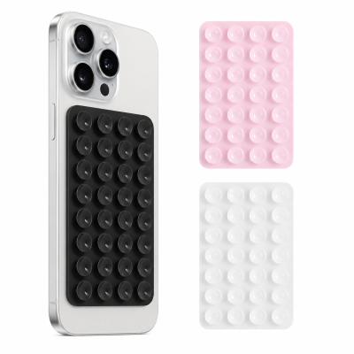 Reusable Silicone Phone Suction Grip Pad