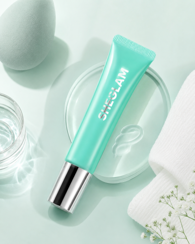 SHEGLAM Hydrating Primer, Cool Grip Gel Base, Oil & Silicone-Free Makeup Primer