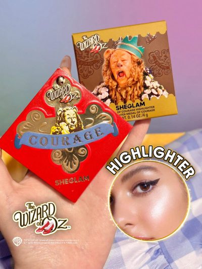 SHEGLAM The Wizard of Oz Highlighter – Courage Lighter Medal of Courage Highlighter – Glow Face Powder 4g