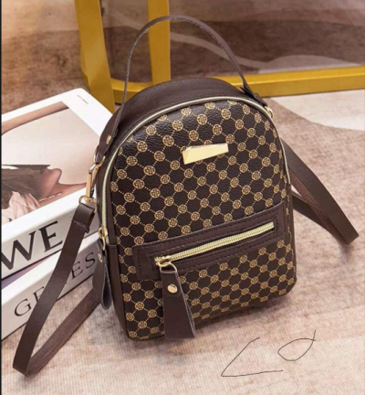 Women’s Brown Monogram Mini Backpack
